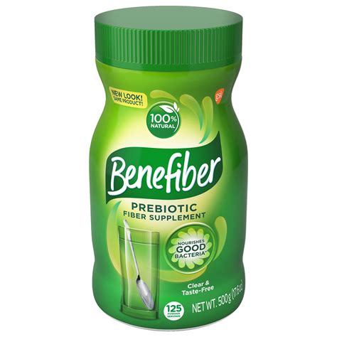 benefiber daily prebiotic dietary fiber supplement powder  digestive