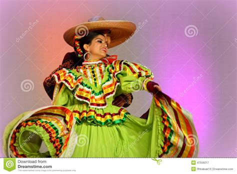Mexican Dancing Couple Editorial Photography Image Of