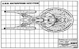 1701 Ncc Starship Class Sovereign Enterprise Blueprints Federation X1 Cygnus Star Sheet Trek sketch template