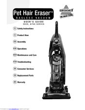 bissell pet hair eraser vacuum manuals
