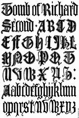 Gothic Letters Alphabet English Old Font Graffiti Newdesign Via sketch template
