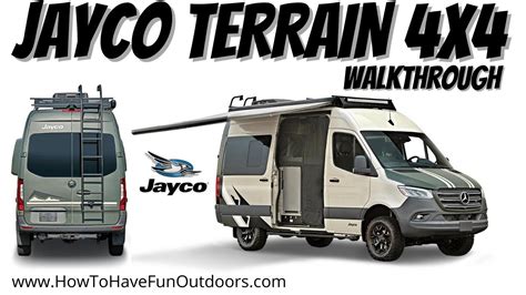 2022 Jayco Terrain 4x4 Camper Van Walkthrough Youtube