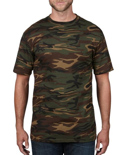 promotional camouflage  shirt classic fit tee bongo