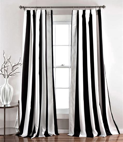 favorite black  white curtains cuckoodesign