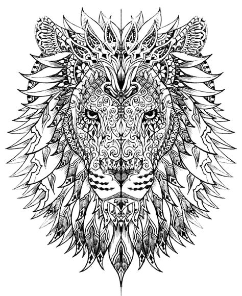 coloring pages  adult animals