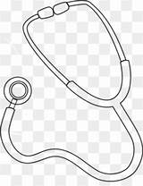 Stethoscope Stetoskop Keperawatan Dokter Obat sketch template