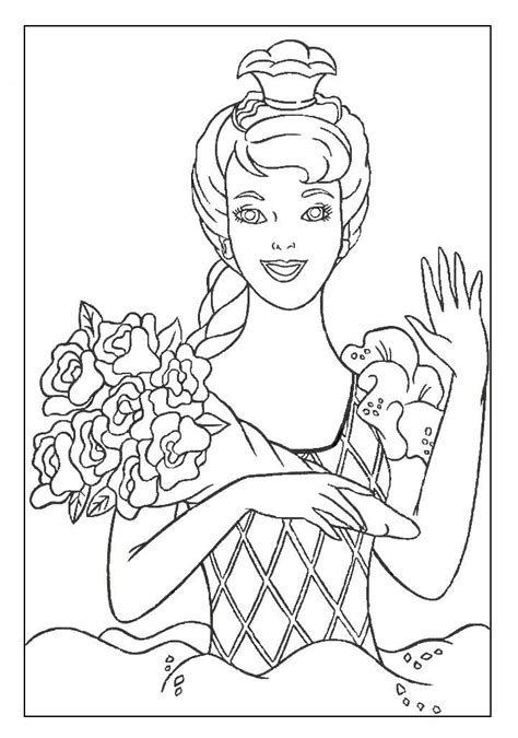 barbie christmas coloring pages coloring home