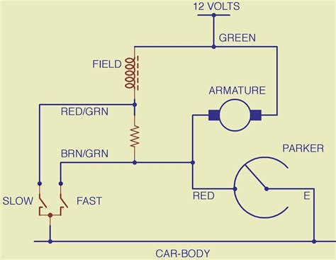 wiring diagram   speed wiper motor home wiring diagram