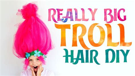troll wig easy youtube