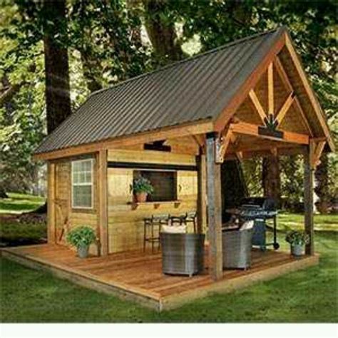 partybarbecue shed    yard outdoor living