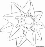 Starmie Pokemon Coloring Pages Color Lilly Gerbil Print Pokémon Printable Online Drawing sketch template