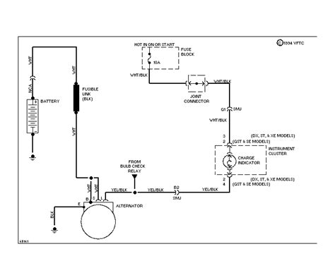nissan pathfinder alternator wiring diagrams qa    models