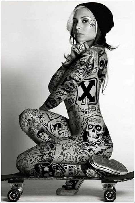 Girls With Full Body Tattoos Brave And Beautiful Designs