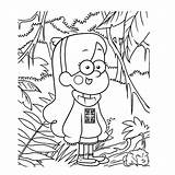 Gravity Falls Coloring Pages Printable Books sketch template