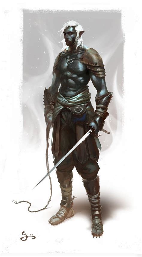 dark elf slaver oliver odmark dark elf elf characters dungeons  dragons characters