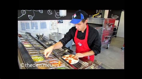 opening dominos pizza  velp    crheden nieuws nl youtube