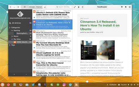 feedreader   rss reader  ubuntu omg ubuntu