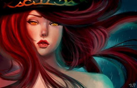 Images Lol Pirates Redhead Girl Miss Fortune Face Girls 5100x3300