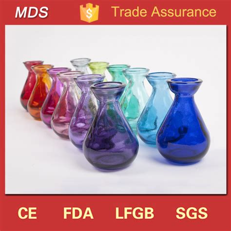 Home Goods Decorative Vintage Colored Glass Vases Wholesale Buy
