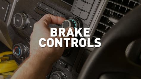 curt brake controls introduction youtube