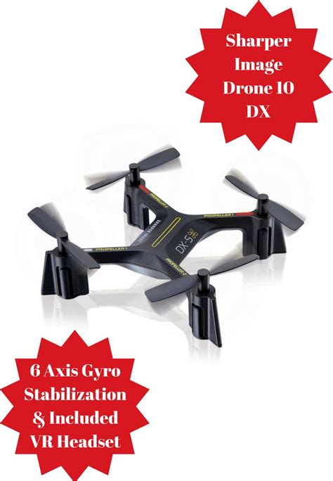 sharper image drone  dx  board camera capturesstreams video   smartphone