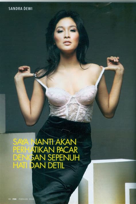 Hot Celebrity Photo Sandra Dewi Foto Fhm Model Artis Cinta Indah