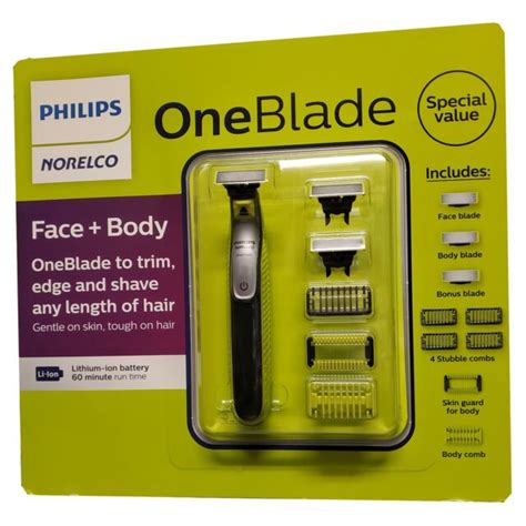 🔥 philips norelco oneblade face body pro shaver premium bundle 🔥 ebay