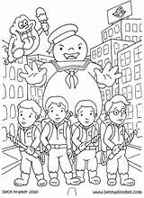 Coloring Pages Ghostbusters Slimer Getcolorings Busters Ghost sketch template