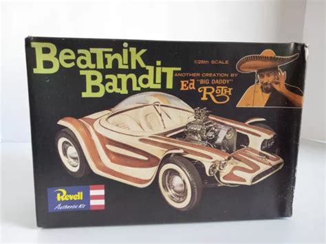 revell ed roth big daddy beatnik bandit vintage   model kit