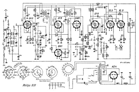 philips  top super  tube radio  vintage restoration data schematic page