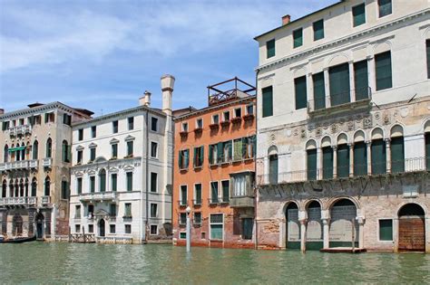 the grand canal in venice italy stock image image of