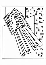 Minecraft Golem Iron Coloring Pages Printable Getcolorings Color sketch template
