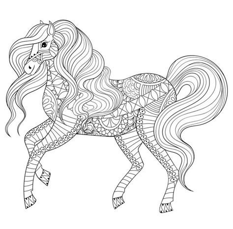 horse coloring pages  adults  coloring pages  kids horse