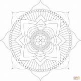Coloring Mandala Lotus Michelle Grewe Pages Mandalas Zum Printable Choose Board Drawing sketch template