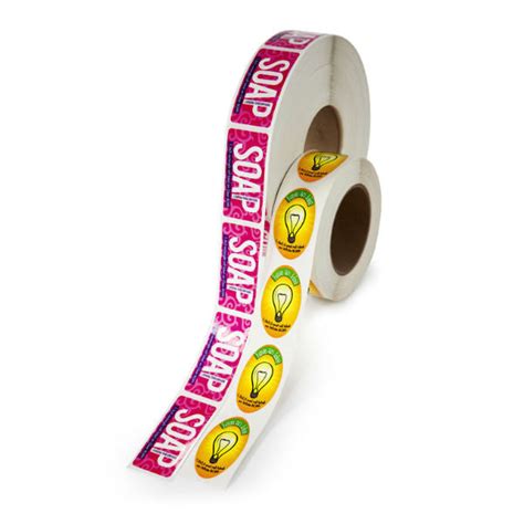 discount custom label rolls printkeg