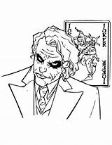 Joker Coloring Pages sketch template