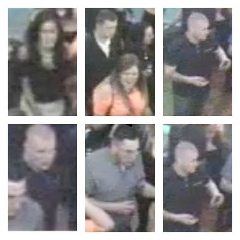 Cctv Pictures Released Of Group Wanted In Connection With Preston City