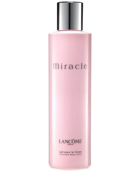 lancome miracle perfumed body lotion  fl oz reviews skin care