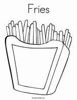 Coloring Fries French Chips Pages France Print Flag Noodle Twisty Kids Cursive Outline Book Twistynoodle Favorites Login Add Built California sketch template