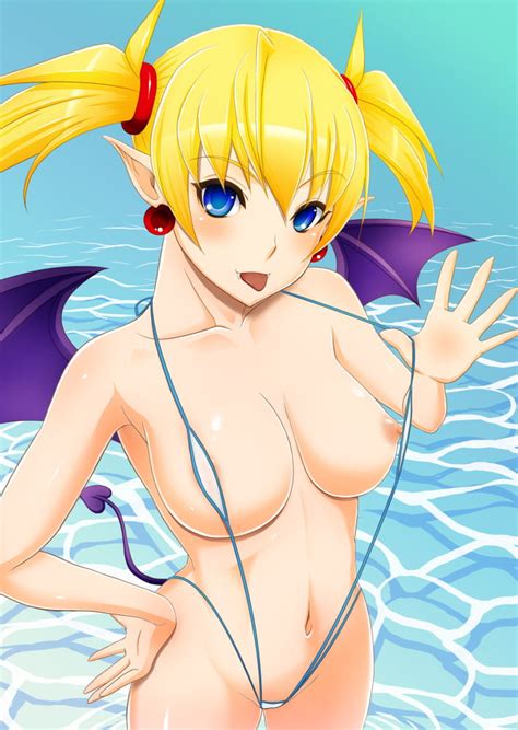 Anime Hentai Ecchi Girls In Swimsuits And Bikinis 177