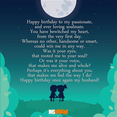 Romantic Birthday Quotes For Husband From Wife Cocharity