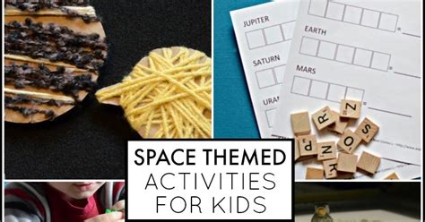 space themed activities  kids