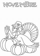 Novembre Pages Novembro Colorare Raskrasil Stampa Raccolto Uccello Zucche Protegge Ricco Imprima Gratuitamente sketch template