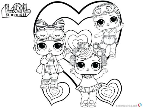 lol dolls printable coloring pages  getcoloringscom  printable