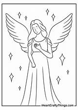 Angels Iheartcraftythings Magnificence Adding Colors sketch template