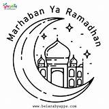 Ramadan Coloring Kids Activities Pages Islamic Colouring Marhaban Ya Printables Sheets Patterns Choose Board sketch template