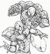 Venom Agent sketch template