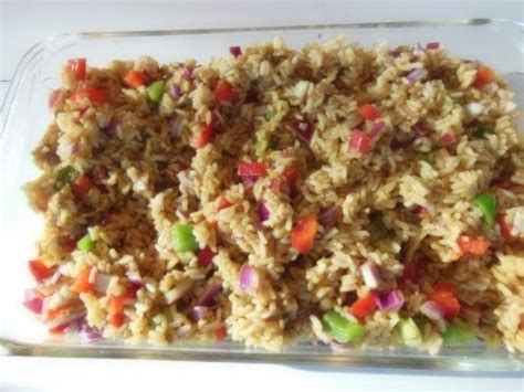 Rice Salad Traditional African Recipe African Food