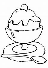 Ice Cream Coloring Sundae Pages Printable Food Drawing Easy Kids Print Choose Board Momjunction Getdrawings Visit Sheets Cool sketch template