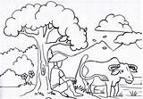Lingkungan Hitam Putih Mewarnai Petani Untuk Bagus Sketsa Simak Mudah Anjing Menggambar sketch template